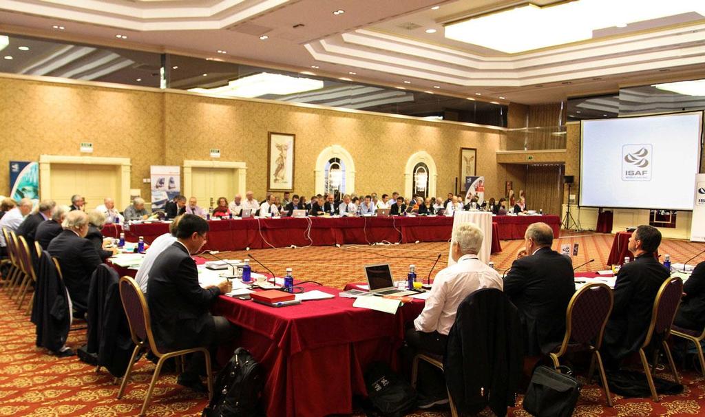 ISAF Council at the 2014 ISAF Annual Conference © ISAF 